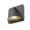 Z-Lite Obelisk 1 Light Outdoor Wall Sconce, Black & Sand-blast glass 578BK-LED - alternate 2